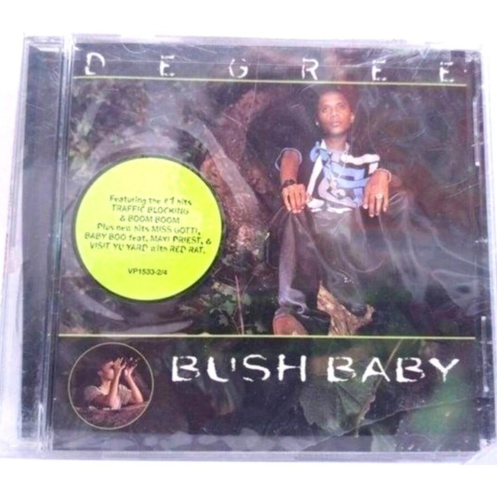 VTG New Degree Bush Baby CD 1998 Vintage Reggae Dancehall Music Maxi Priest READ
